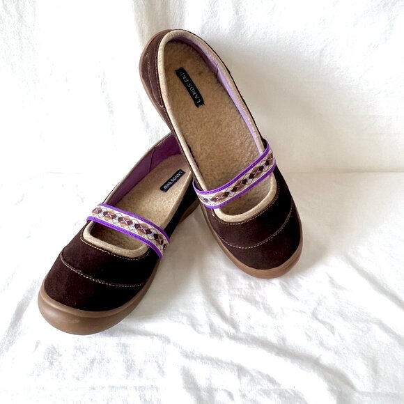 Lands' End Mary Jane Slip-ons Terrain Lodge, Brown, #380875, Size 8, EC! - Picture 14 of 15